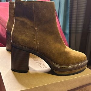 Shaniya Brown Suede Boot